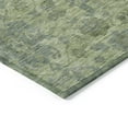 thumbnail image 4 of HomeRoots 603827 3 x 5 ft. Artichoke Green & Gray Damask Washable Indoor & Outdoor Traditional Rectangle Area Rug, 4 of 5