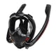 thumbnail image 2 of Cubierta de cara completa ANGGREK Snorkel a prueba de niebla con soporte de cámara Negro, 2 of 8