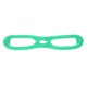 thumbnail image 2 of 8 Word Chest Developer Muscle Resistance Bands Silicone Fitness Yoga Workout Pulling Exerciser Pull Rope Body Building Tool(Green), 2 of 2