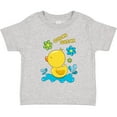 thumbnail image 3 of Inktastic Quack Quack Cute Duckling with Flowers Boys or Girls Toddler T-Shirt, 3 of 5