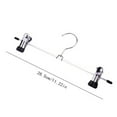 thumbnail image 3 of EIMELI 10/20Pcs Non-slip Adjustable Stand Hanger Pants Skirt Clothes Rotatable Clips, 3 of 12