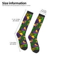 thumbnail image 5 of Balery Mardi Gras7 Fun Novelty Socks Men'S Women'S Crew Socks Funny Crazy Novelty Socks Quirky And Cool Socks, 5 of 9