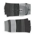 thumbnail image 1 of Gaiam Toeless Yoga Socks - S/M - Black/Grey, 1 of 3