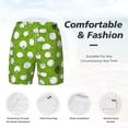 thumbnail image 5 of Balery Funny Sheep Doing Yoga Mens Swim Trunks Swim Shorts for Men Quick Dry Inseam Beach Shorts with Compression Liner Pocket-Large, 5 of 9
