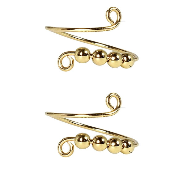 DESIGNIC Sterling Silver Rings ,Timeless and Simple Rings for Women,Fashion-Forward and Versatile Rings,Gold