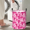 thumbnail image 6 of Uemuo Poodle Dog Pattern Circular Laundry Hamper Basket with handles,Collapsible laundry basket,Large capacity laundry hamper,Laundry Organizer-, 6 of 8