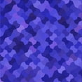 thumbnail image 1 of Ahgly Tapis d'Intérieur Lavable en Machine Carré Transitionnel Bleu Vif, 5 Pieds Carré, 1 of 7