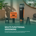 thumbnail image 3 of Wahl Groom & Vacuum Pet Grooming Kit – Cordless Lithium Handle with Clipper, Trimmer & Nail Grinder, Vacuum Hose Attachments, 2-Speed Motor for Medium & Long Hair Dogs, Model-58496, 3 of 10