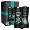 Axe Gift Set with Body Wash 2-in-1 Shampoo + Conditioner with a Bonus Gift of a Shower Speaker for Grooming Apollo for Holiday, 3 Count