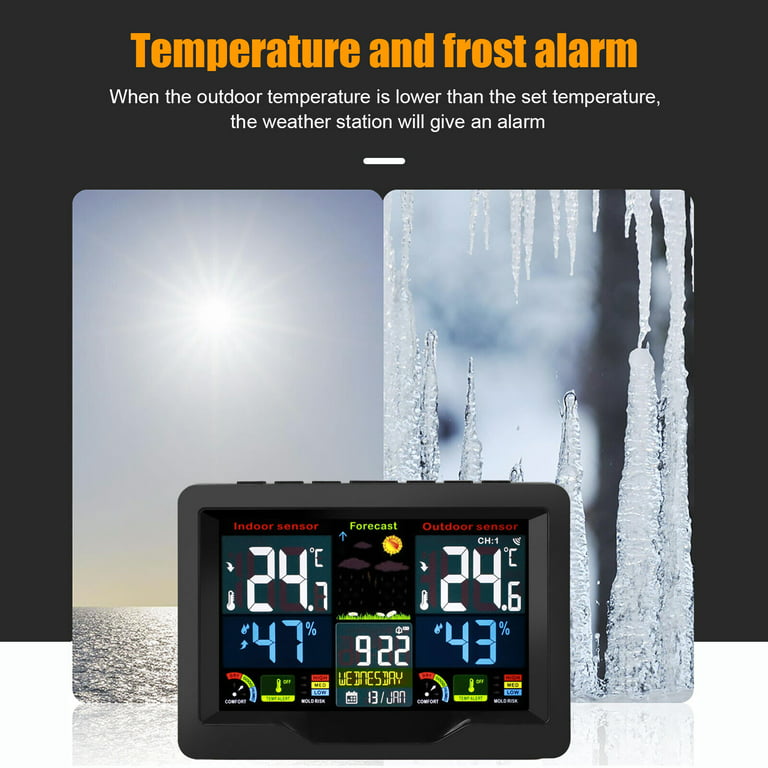 Digital Temperature Monitor with Remote Sensor and Frost Point Alarm