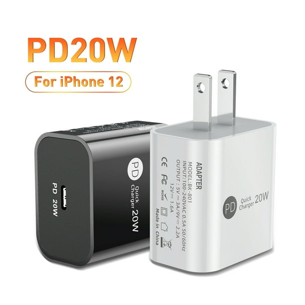 Pdw Charger Usb C Fast Charging Power Adapter For Iphone 12 Pro Samsung Huawei Walmart Com Walmart Com