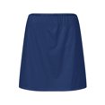 thumbnail image 5 of Gglogagt Women High Waisted Swim Skirts Bottoms Long Shorts Skorts Athletic Tummy Control Modest Swimsuits Skirt Dark Blue M, 5 of 6