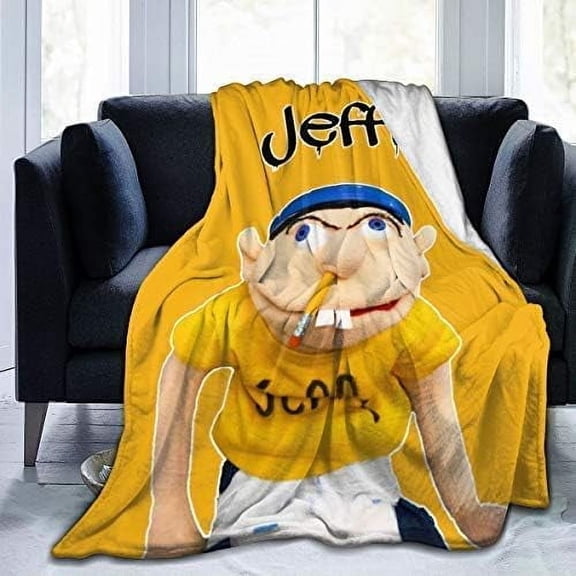 Ultra-Soft Micro Fleece Blanket SML-Jeffy Blanket for Adults Children 50"x40"