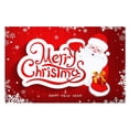 thumbnail image 2 of Christmas Door Mat Cartoon Gnome Floor Mat Hallway Kitchen Foot Mat Soft Carpet, 2 of 2