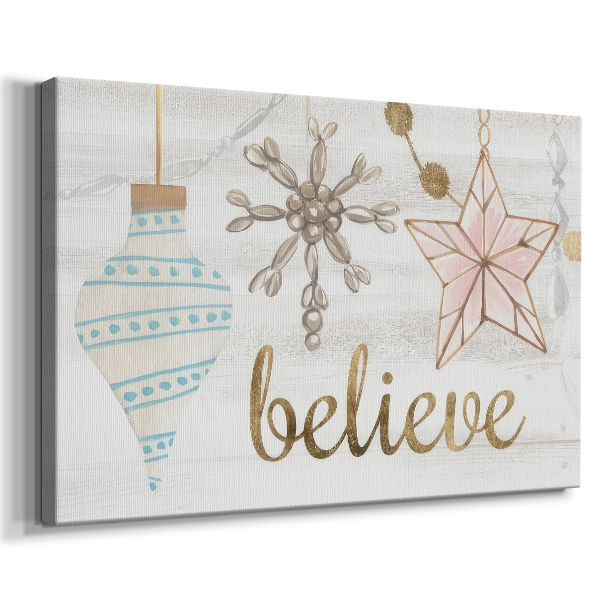 Elegant Ornaments Collection A- Gallery Wrapped Canvas