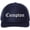 Navy Blue, variant on Compton Old English Embroidered Trucker Hat | Classic Deluxe Snapback Mesh Snapback Cap (Biscuit/Blue)