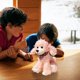 thumbnail image 5 of Muñeco de peluche con bufanda de 28 cm (11 pulgadas), adorable perro caniche, juguete de peluche para niños y niñas, ideal para festivales, cumpleaños, bodas y como regalo., 5 of 6
