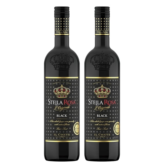 Duo Pack Vino Tinto Stella Rosa Black 750 Ml Stella Rosa Vino Tinto
