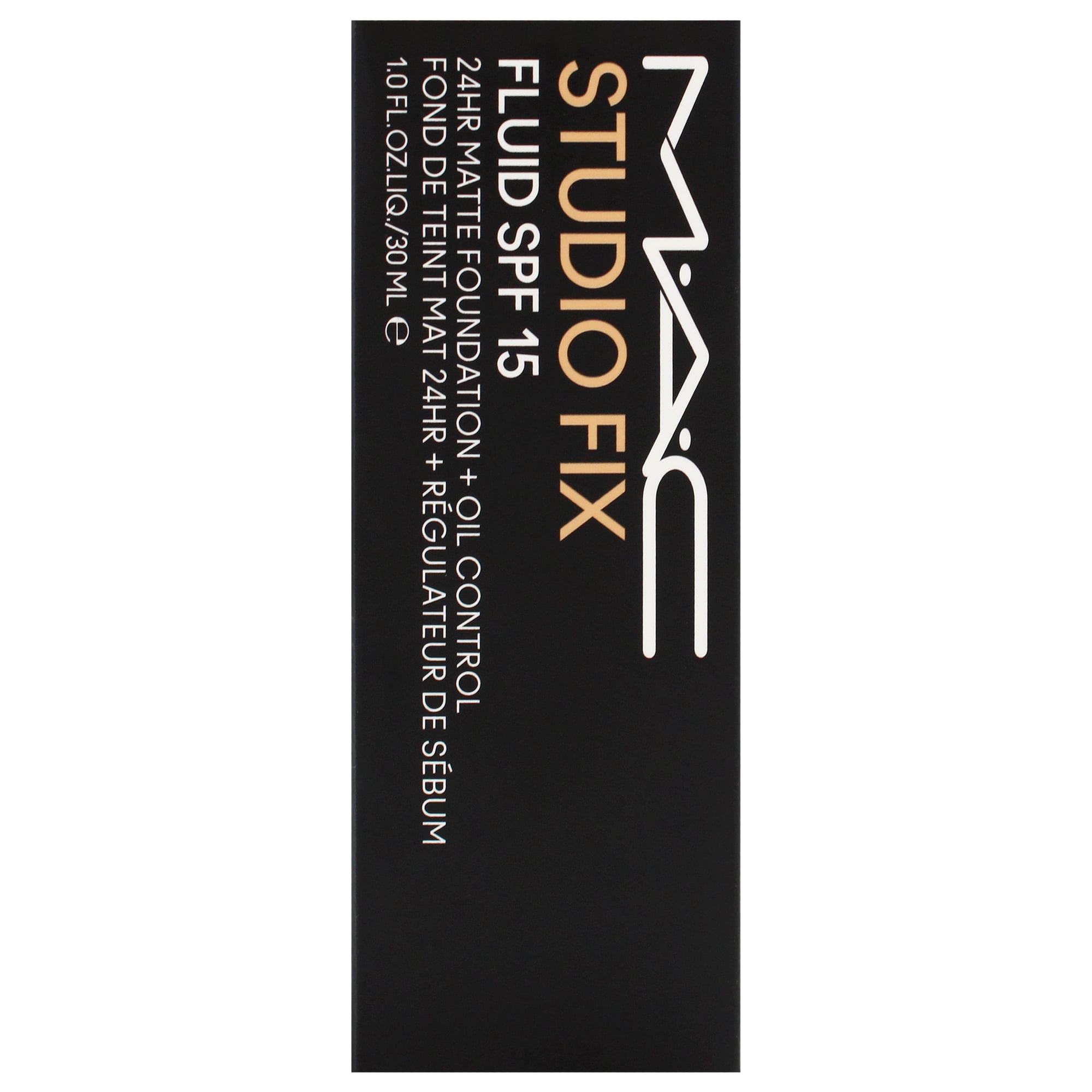 MAC Studio Fix Fluid SPF 15 24Hr Matte Foundation Plus Oil Control - NC25 , 1 oz Foundation