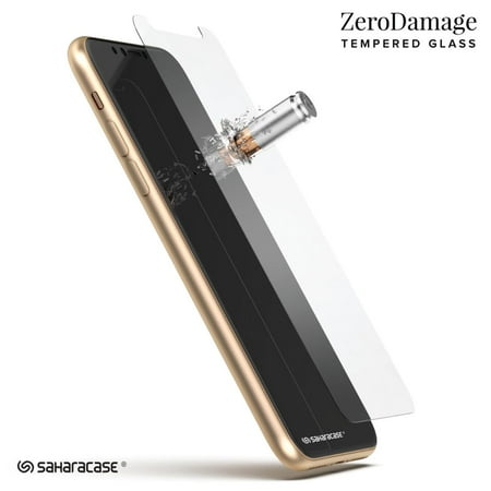 SaharaCase - ZeroDamage HD Glass Screen Protector for Apple® iPhone® X, XS, 11 Pro - Clear