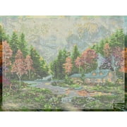 DIAMOND DOTZ® Evening at Autumn Lake Special Edition Diamond Painting Kit