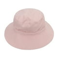 thumbnail image 4 of Lovskoo Toddler Boys Girls Cotton Bucket Hat Summer Sun Hat for Sun Protection Baby Fashion Cute Solid Color Sunscreen Cap Pink, 4 of 6