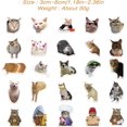 thumbnail image 3 of 50 pegatinas divertidas de gato Meme ZHAOCHENG para niños adolescentes portátiles vinilo impermeables, 3 of 5