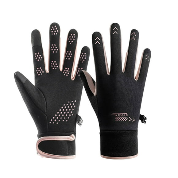 braveheart Soft Thick Warm Waterproof Gloves Women Winter Cold Weather Waterproof And Windproof Running Gloves C