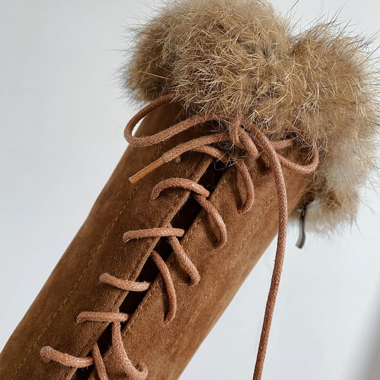 Suede Sole) Blossom Bunny Boots