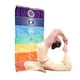 thumbnail image 1 of Toalla de playa del arco iris Toalla de baño turca multicolor Estera de yoga de poliéster colorida, 1 of 7