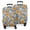 Blue Orange Sunflower, variant on Blue Orange Sunflower Leaf Pattern Luggage Cover Fashion Suitcase Cover Baggage Covers Fit 25-28 Inch Luggage (Go Travel)