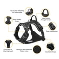 thumbnail image 5 of No Pull Dog Harness Adjustable Reflective Oxford Easy Control Medium Large Dog Harness with A Free Heavy Duty Dog Leash, 5 of 7