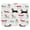 Multicolor 2, variant on PhooArto Comfortable Mouse Pad Cute Teeth Pattern Desktop Mousepad , 21 x 25 cm Mouse Mat, Non-Slip Rubber Base, Improves Speed and Precision