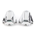 thumbnail image 3 of Motorcycle Rear Swingarm Axel Phantom Cap Fit Harley Softail 2008-2017 Chrome, 3 of 5