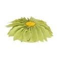 thumbnail image 2 of Fennco Styles Handmade Garden 3D Sunflower Decorative Throw Pillow 13" Round, 2 of 2