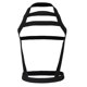 thumbnail image 1 of Correa de arnés para hombres Hombres ahuecan halter hacia fuera halter cuerpo elástico correa para el pecho arnés traje gay negro Negro Magideal Correa de arnés para hombres, 1 of 7