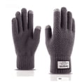 thumbnail image 5 of Guantes de punto con pantalla táctil para hombre, de invierno, con acolchado de terciopelo, para exteriores, fríos y cálidos, 5 of 5