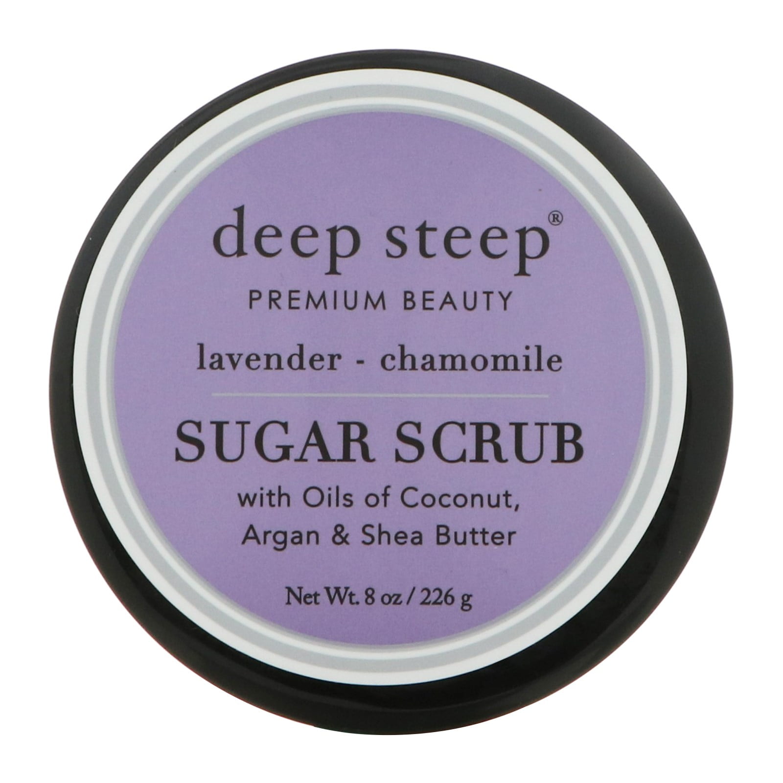 Deep Steep Sugar Scrub, Lavender - Chamomile, 8 oz (226 g)