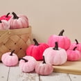 thumbnail image 2 of 12Pcs Small Rustic Faux Velvet Pumpkins Decorative Pumpkins Foam Pumpkins for Fall Thanksgiving Halloween Table Centerpiece Decor, 2 of 7