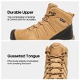 thumbnail image 4 of NORTIV 8 Men's Mid Hiking Boots Waterproof Outdoor Trekking Backpacking Camping Shoes, 4 of 7