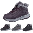 thumbnail image 4 of YLYL Womens Mens Winter Snow Boots Warm Fur Lined Waterproof Anti Slip Trekking Backpacking Hiking Boots, 4 of 9
