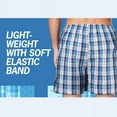 thumbnail image 5 of Badger Smith - Men's Boxer Shorts, Comfortable Cotton Boxers, 100% Cotton Print and Plaid Multicolor Boxers For Men, Multi Pack - 2X-Large, 5 of 13