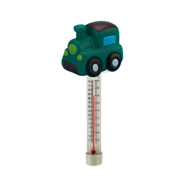 Swimming Pool Float Cartoon Car Helicopter Animal Hydrotherapy Pool Adult Children Float Temperature Tester 10ml