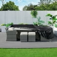 thumbnail image 2 of Abrihome Patio Furniture Set Covers Waterproof Cover (Black) - 106"x106"x28", 2 of 9