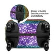 thumbnail image 2 of Fuzoiu Glitter Rainbow Print Suitcase Cover,Washable Luggage Covers for Suitcase,Elastic Luggage Protector Cover,Scratch Resistant Travel Suitcase Covers-Medium, 2 of 7