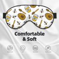 thumbnail image 5 of Rocae Honey for Mask for Women Men, Luxury Eye Cover Eye Shade with Adjustable Strap for Travel, Nap, Meditation, 5 of 7