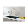 thumbnail image 3 of Elegant Lighting Yara Single Handle Pull Down Sprayer Kitchen Faucet In Brushed Gold, 3 of 6