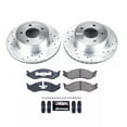 thumbnail image 3 of PowerStop Front Z23 Evolution Sport Carbon-Fiber Ceramic Brake Pad and Drilled & Slotted Rotor Kit Fits: JEEP Select Models K2119, 3 of 10