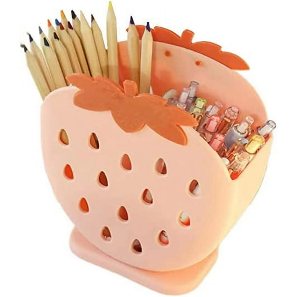Pink pen holder discount
