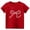 AB96 Red, variant on Bainana Summer T Shirts For Girls Bowknot Print Short Sleeve Graphic Tees Comfortable Casual Teen Kids Outdoor Play Crew Neck Tshirts Size 1-14 Years